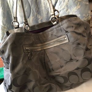 Large coach tote
